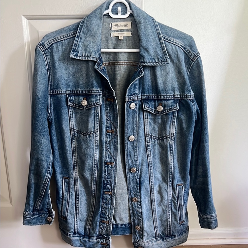 Madewell Oversized Light Blue Jacket